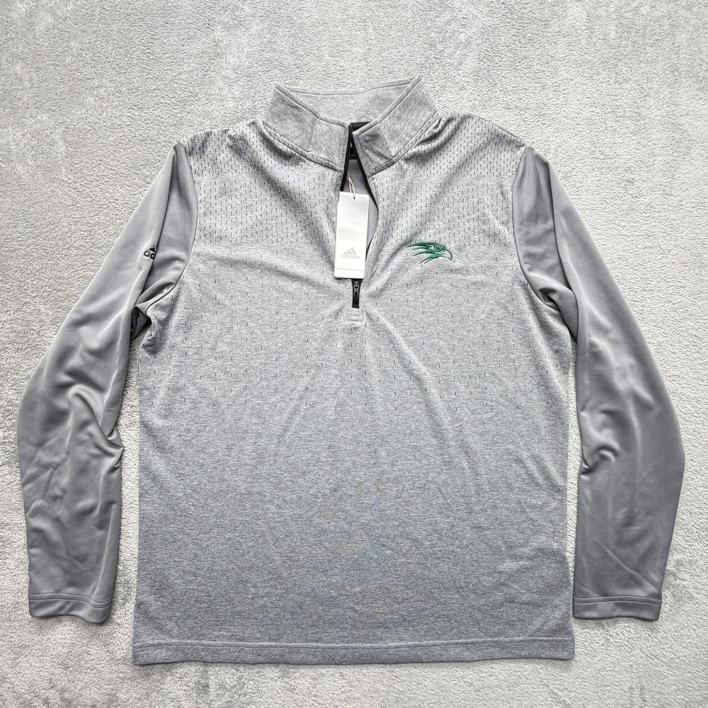 Adidas Northeastern State‎ University RiverHawks Sweatshirt Mens L Gray Pullover